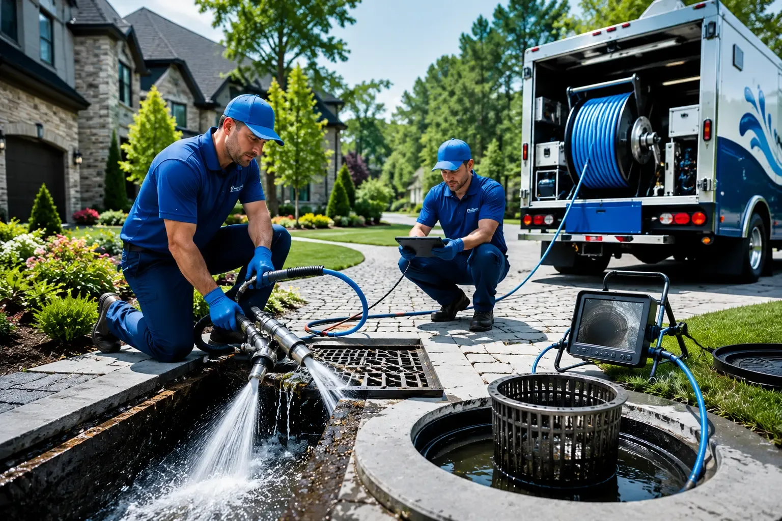Local outdoor drain cleaning professionals in East Rutherford, NJ